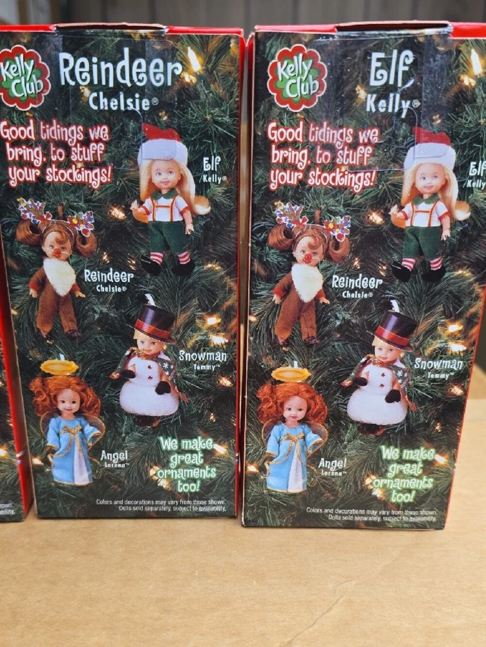 Kelly Club Holiday Doll Ornament  Collection- 2001 Barbie